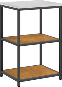 vidaXL Ράφι Κουζίνας HATTEM Σκ rusty 60 x 50 x 92 εκ Ατσάλι