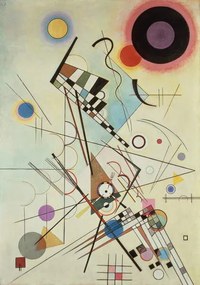 Kandinsky, Wassily - Αναπαραγωγή Composition 8, 1923, (26.7 x 40 cm)