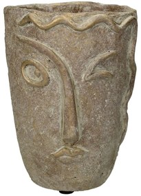 Κασπώ ArteLibre Πρόσωπο Χρυσό Τσιμέντο 13x12.5x17.5cm