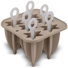 Φόρμα Σιλικόνης Για Παγωτό Misty 10-111-086 14,5cm Beige Nava Silicone