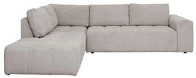 Γωνιακός Καναπές Carmen Fylliana Αριστερή Γωνία Silver 304x242x89 εκ. 304x242x89 εκ.