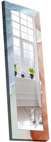 Καθρέπτης Τοίχου 235MRA1181 40x120cm Multi Wallity Mdf, Ύφασμα