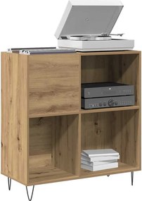 vidaXL Ντουλάπι δίσκων βινυλίου artisan δρυς 85 x 38 x 89 εκ.