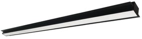 Γραμμικό Φωτιστικό Χωνευτό Viokef Sasa 3917-04114-3-B-P-N L1140 3000K Μαύρο Ματ