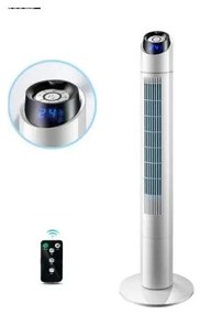 Ανεμιστήρας Δαπέδου Πύργος 50W Ασημί 110cm 02-00410 Lineme 02-00410 Ασημί