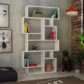 Βιβλιοθήκη Λευκό FEPRO 96x25.5x168.5
