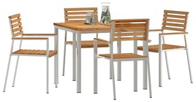 vidaXL Σέτ φαγητού για κήπο 5 pcs