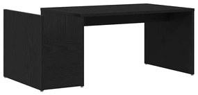 vidaXL Τραπεζάκι σαλονιού Μαύρη δρυς 90 x 45 x 35 cm
