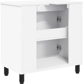 vidaXL Έπιπλο μπάνιου Λευκό 60 x 35 x 60 εκ. Επεξεργασμένο Ξύλο