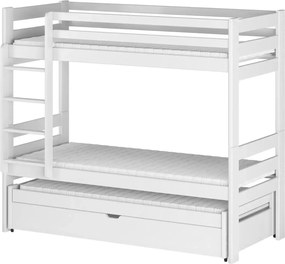 LESSI 80x180 white bunk bed Lano Furniture