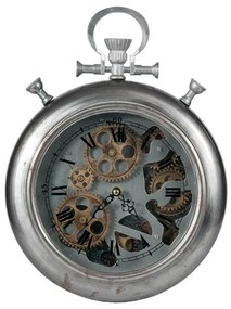 Artekko Hereford Μεταλλικό Ρολόι Τοίχου (29x38)cm