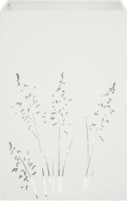 vidaXL Γλάστρα Κήπου 2 τμχ. Λευκό 50 x 50 x 75 cm