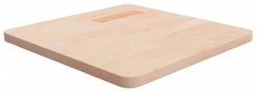 vidaXL Επιφάνεια Τραπεζιού Τετράγωνη 50x50x2,5 εκ. Μασίφ Ξύλο Δρυς
