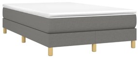 ΠΛΑΙΣΙΟ ΚΡΕΒΑΤΙΟΥ BOXSPRING ΣΚΟΥΡΟ ΓΚΡΙ 120X200 ΕΚ. ΥΦΑΣΜΑΤΙΝΟ 3120599