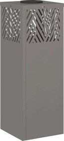 vidaXL Ηλιακό LED Φως Δρόμου 2 pcs Θερμό λευκό 18 x 18 x 50 εκ.