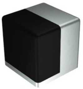 Conset C1483-40 Ματ Νίκελ Στοπ Πόρτας 40x40mm