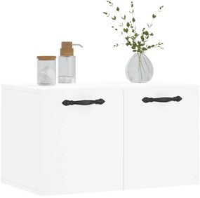 vidaXL Ντουλάπι Τοίχου Λευκό 60 x 36,5 x 35 εκ. από Επεξεργασμένο Ξύλο