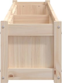 vidaXL Ζαρντινιέρες 2 τεμ. από Μασίφ Ξύλο Πεύκου