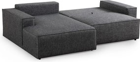 Corner Sofa-Bed Pırlo Corner Left - Dark Grey Dark Grey