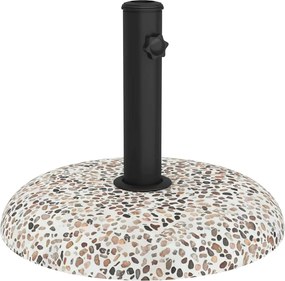 vidaXL Βάση ομπρέλας Πολύχρωμο Ø 45 x 33 εκ Σκυρόδεμα