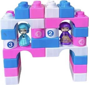 Σετ κατασκευών DIY με τουβλάκια - Princess - 29pcs - 7933 - 233043