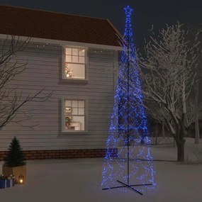 vidaXL Χριστουγεννιάτικο Δέντρο Κώνος 3000 LED Μπλε 230 x 800 εκ.