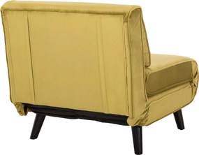 ΠΟΛΥΘΡΟΝΑ ΚΡΕΒΑΤΙ BRAXTON HM8425.23 ΒΕΛΟΥΔΟ ΛΑΔΙ 78x88x78Υεκ.