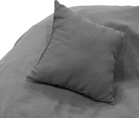 Πουφ Puko pakoworld υφασμάτινο ανθρακί Φ95