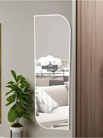 Stewehome Ασύμμετρος καθρέφτης κονσόλας με βάση 120x40 cm
