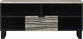 vidaXL Μονάδες TV 105 x 33 x 46 εκ. Λευκό Επεξεργασμένο Ξύλο