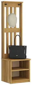 vidaXL Δέντρο χωλ "SANDNES" 45x40x159,5 εκ.Πεύκο μασίφ ξύλο