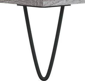 vidaXL Ντουλάπι Γκρι sonoma 34,5x32,5x90εκ. από Επεξεργασμένο Ξύλο