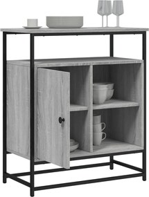 vidaXL Ντουλάπι Γκρι Sonoma 69x35x80 εκ. από Επεξεργασμένο Ξύλο