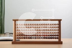 Intra Συλλεκτικό Ξύλινο Παζλ Plywood  4mm - Εκπαιδευτικός Άβακας και Χώρος Μάθησης Σε Ξύλινο Κουτί - Διαστάσεις Puzzle: 10x10 cm – 25 κομμάτια