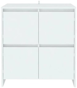 vidaXL Μπουφές Λευκός 70x41x75 εκ. από Επεξεργασμένο Ξύλο