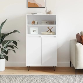 vidaXL Ντουλάπι Λευκό 60 x 36 x 110 εκ. από Επεξεργασμένο Ξύλο