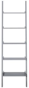 SHELF Βιβλιοθήκη - Ραφιέρα Γκρι  56x32x189cm Ε763,4