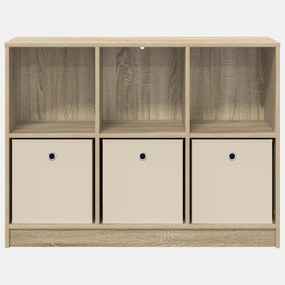 vidaXL Πλαϊνό γραφείο Δρύς Sonoma 102 x 32 x 73,5 εκ