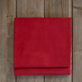 Σεντόνι Superior Satin Με Λάστιχο Red Nima Queen Size 165x240cm 100% Cotton Satin