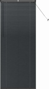 vidaXL Βενετσιάνικες Ρόδες Μαύρο 220 x 95 εκ Αλουμίνιο