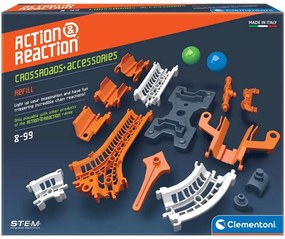 Εκπαιδευτικό Παιχνίδι Σετ Ράγες Με Διασταυρώσεις Action Reaction 1026-19167 Multi Clementoni