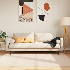 vidaXL Χαλί Runner MARSA Κρεμ 120 x 170 cm Πολυέστερ και PVC