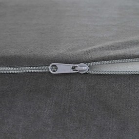 vidaXL Μαξιλάρι Πό ноги Μονόχρωμο Γκρι