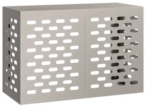 vidaXL Κάλυμμα κλιματιστικού Σκ rusty 90 x 40 x 60 εκ