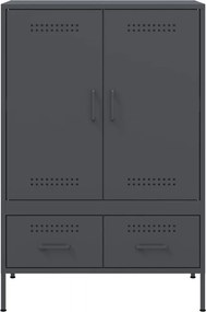 vidaXL Ντουλάπι Ανθρακί 68x39x101,5 εκ. από Χάλυβα