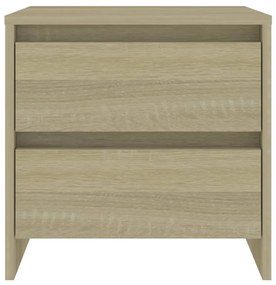 vidaXL Κομοδίνο Sonoma Δρυς 45x34,5x44,5 εκ. από Επεξεργασμένο Ξύλο