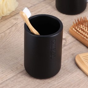 Ποτήρι Οδοντόβουρτσας (Φ7.5x10.7) T-D Black 61101237
