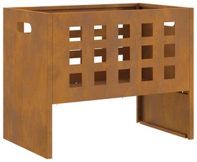 vidaXL Εστία Φωτιάς Ορθογώνια 50x30x40 εκ. Ανθεκτικό Χάλυβα