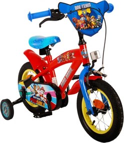 Paw Patrol 12 Inch 23 cm Boys Coaster Brake Red/Blue