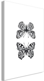 Πίνακας - Two Butterflies (1 Part) Vertical - 40x60